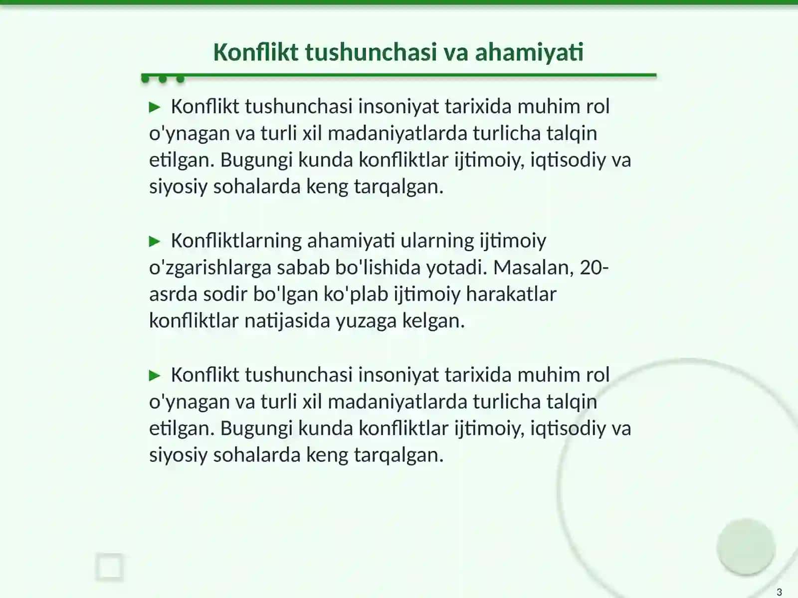 Konfliktlarni boshqarish tartiblari va usullari 3