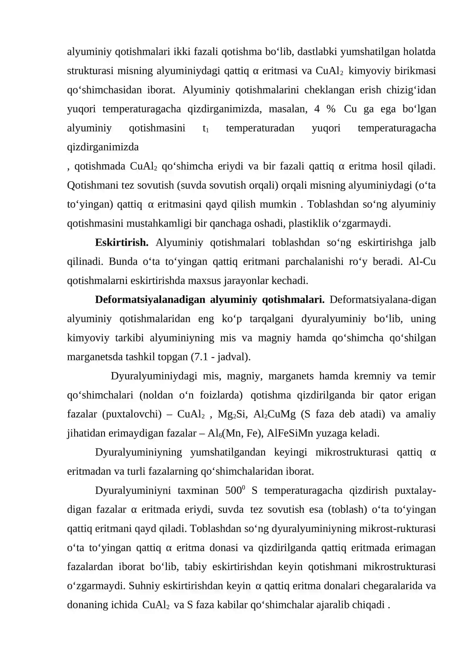 DYURALYUMINIYGA TERMİK İSHLOV BERISH 3