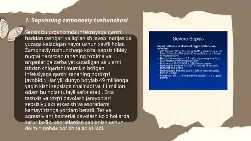 Sepsisning zamonaviy tasnifi 3