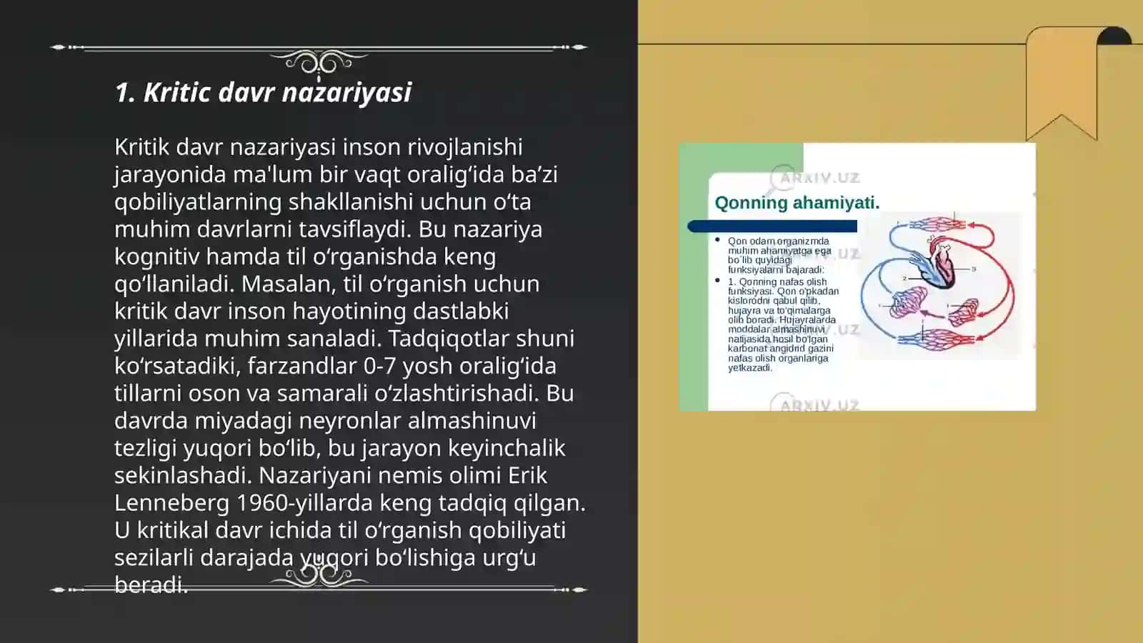Rivojlanishdagi kritik davrlar by Mirzaabdullayeva Mohinur 3