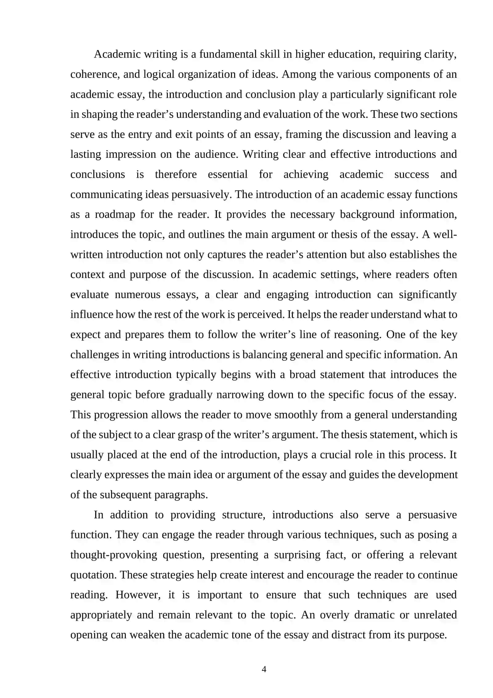Writing Clear Introductions and Conclusions in Academic Essays 3