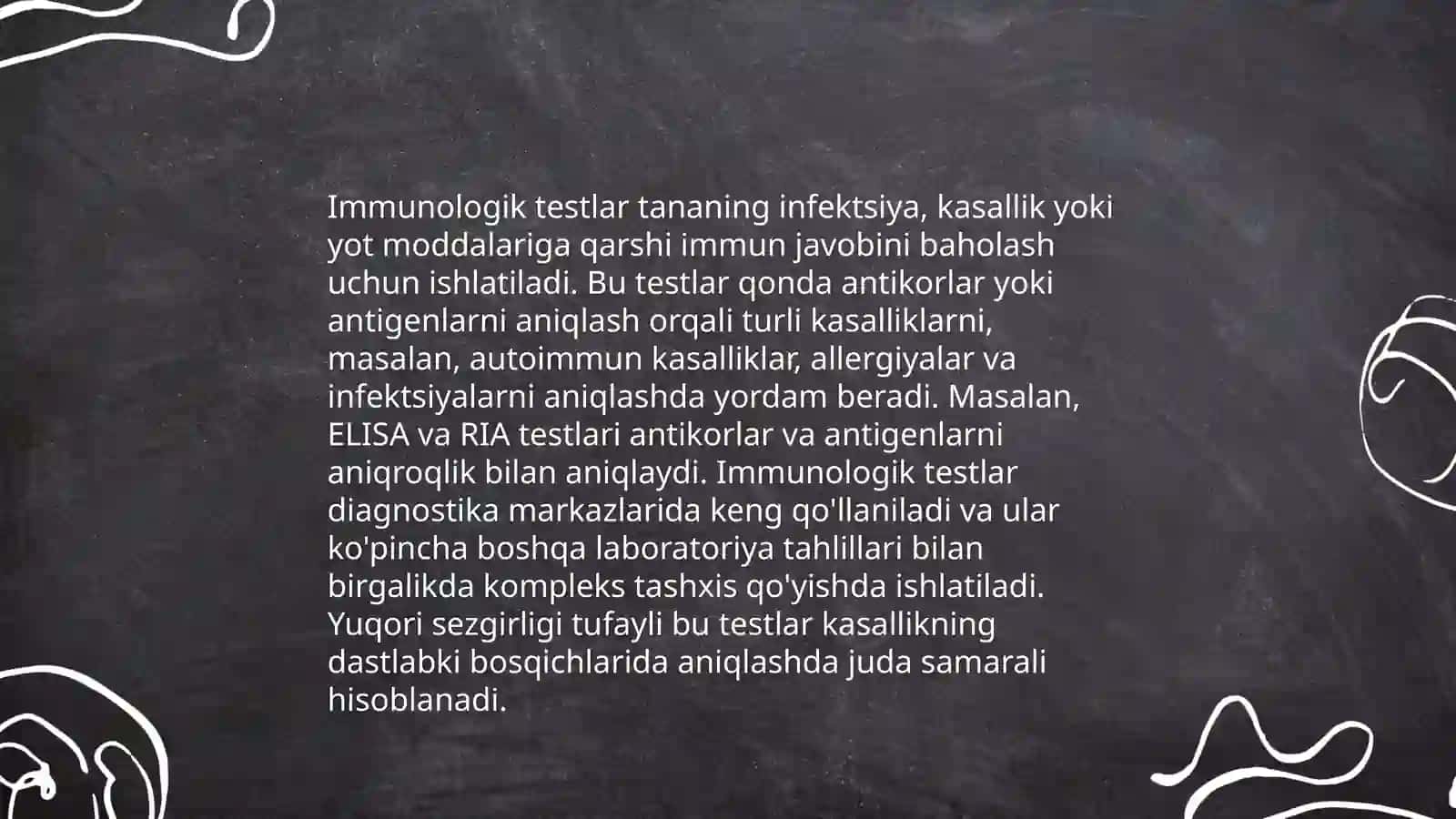 Autoimmun kasalliklarning zamonaviy diagnostik usullari Mehriddinov Jasurbek 3