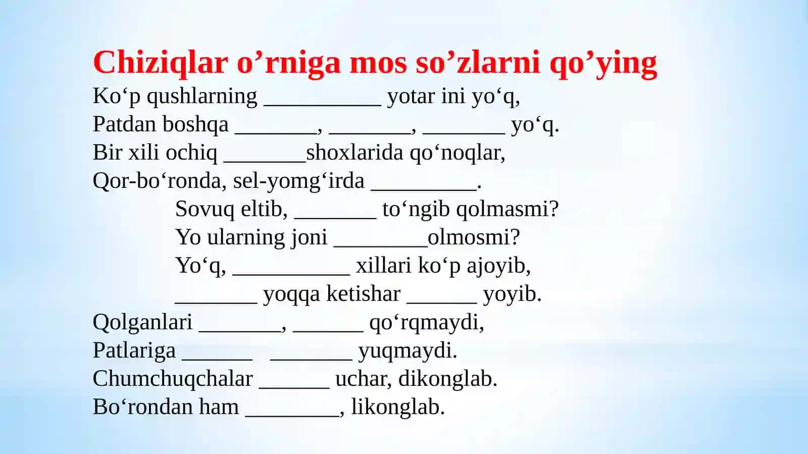 2-sinf ona tili va o`qish savodxonligi: Bakteriya va mikroblar 3