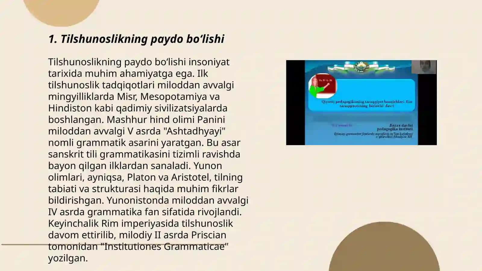Tilshunoslikning taraqqiyot bosqichlari 3