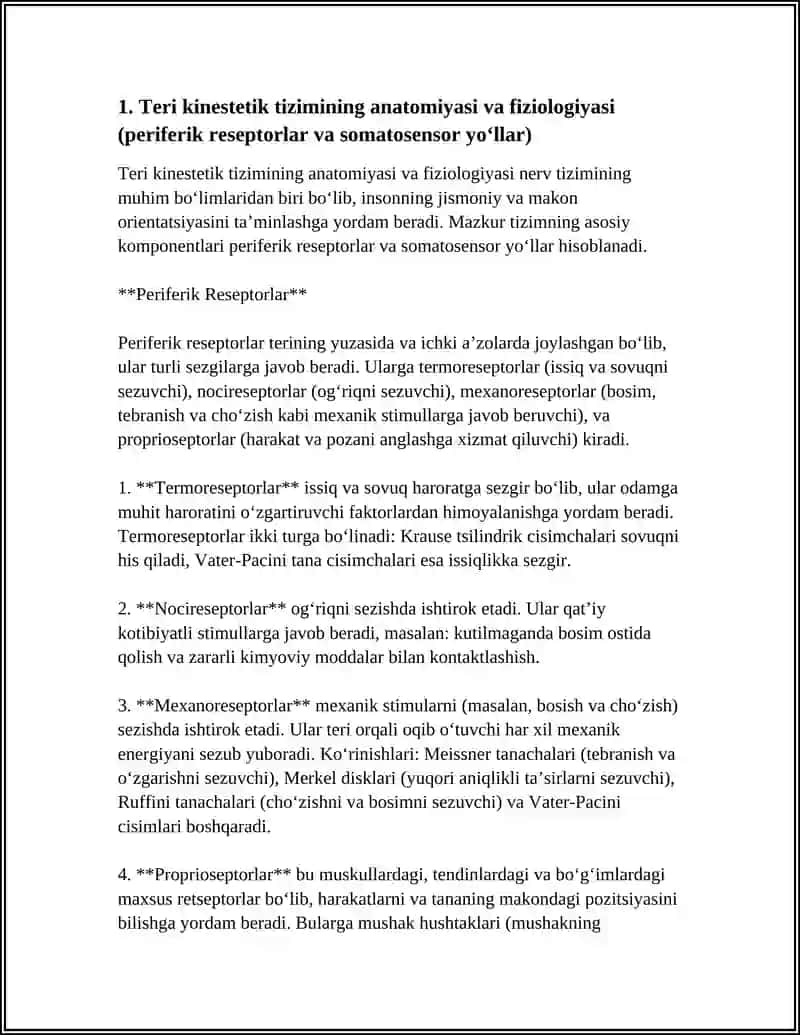 TERI KINESTETIK TIZIMINING SEZGI VA GNOSTIK BUZULISHLARI 3
