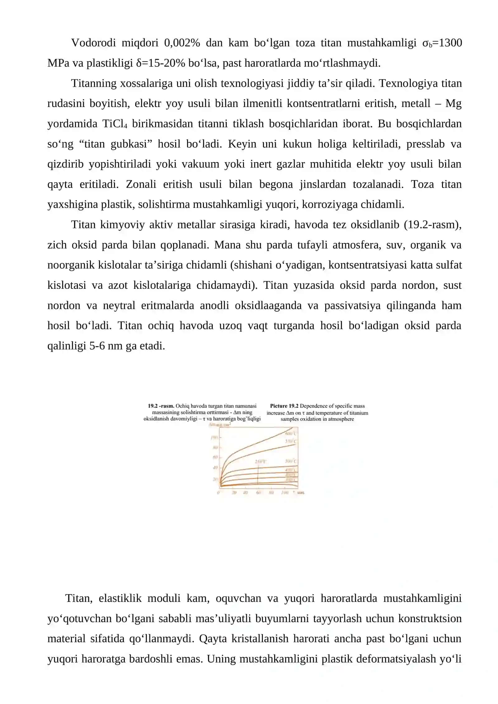 Rangli metallar asosidagi maxsus qotishmalar turlari va xossalari 3