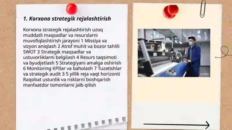Korxona strategik rejalashtirish 3