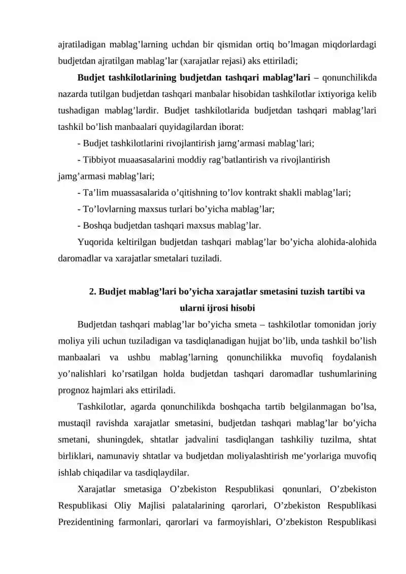 Budjet Tashkilotlarining Moliyalashtirilishi 3
