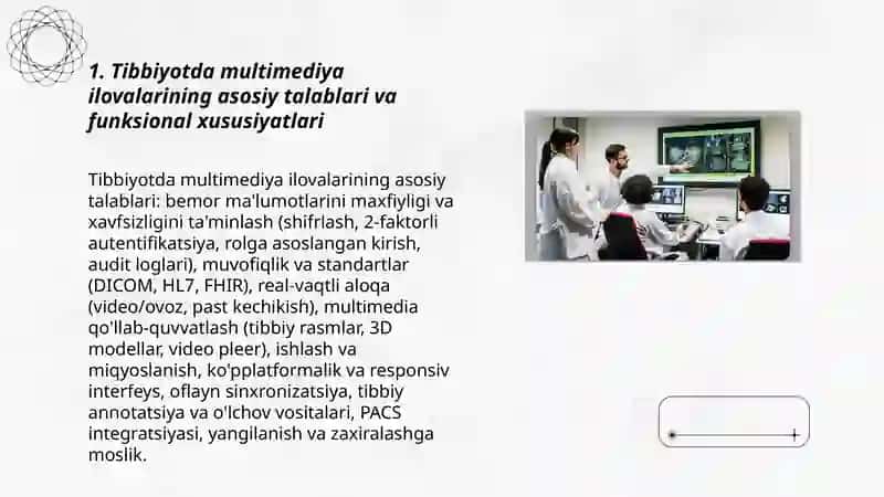 Tibbiyotda multimediya ilovalarini yaratishdagi dasturiy vositalar 3