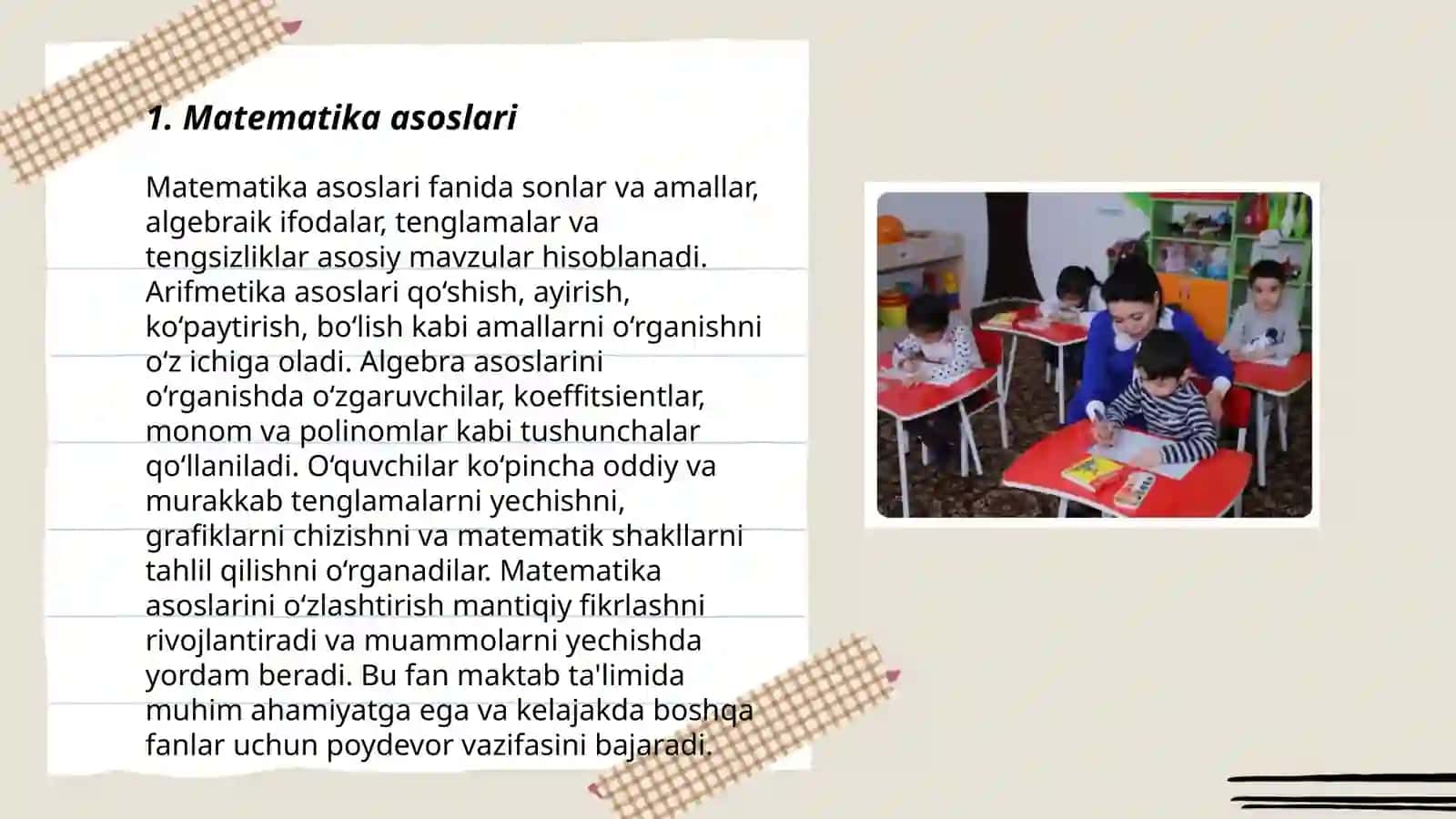 Matematika asoslari 3