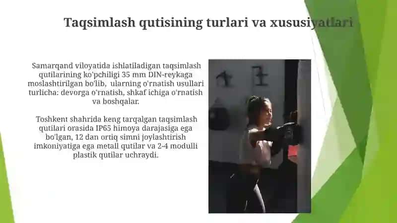 Uzatmalar qutisi va taqsimlash qutisi 3