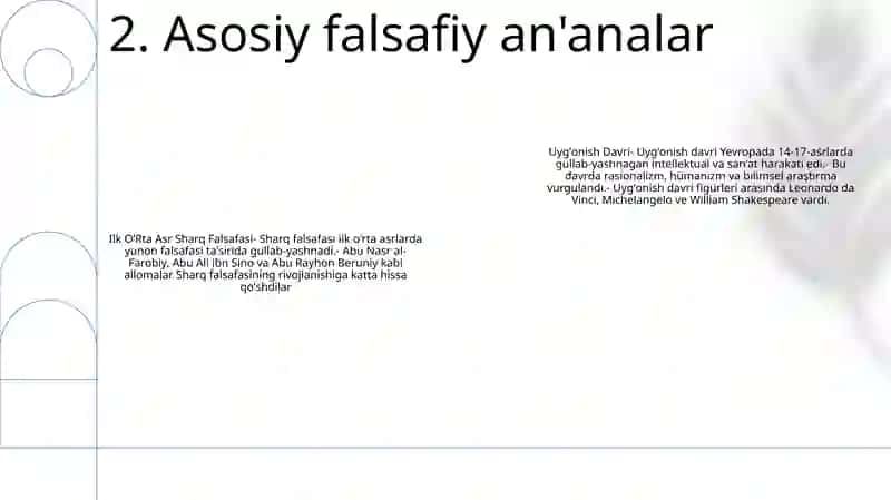 Ilk OʻRta Asr Sharq Falsafasi Va UygʻOnish Davri 3