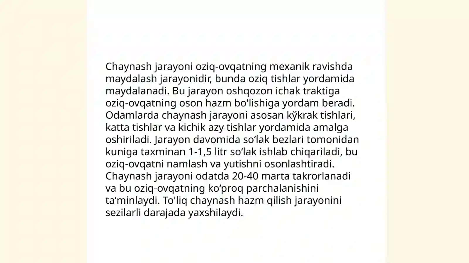 Chaynash jarayoni 3