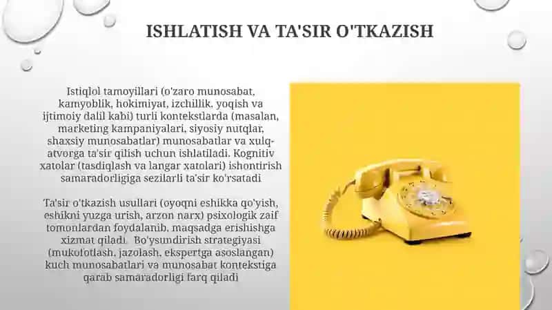 Muloqotning psixologik tizimi va vazifalari 3