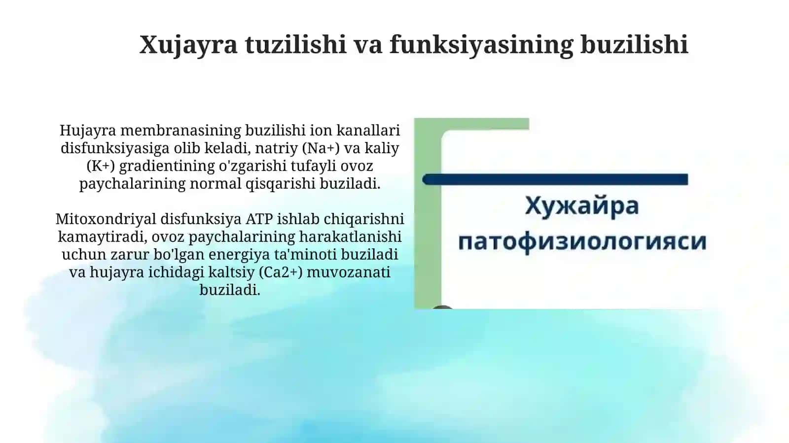 Xujayrapotofiziologiyasi 3