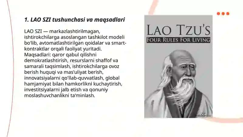 LAO SZIning faoliyati va DAO tushunchasi 3