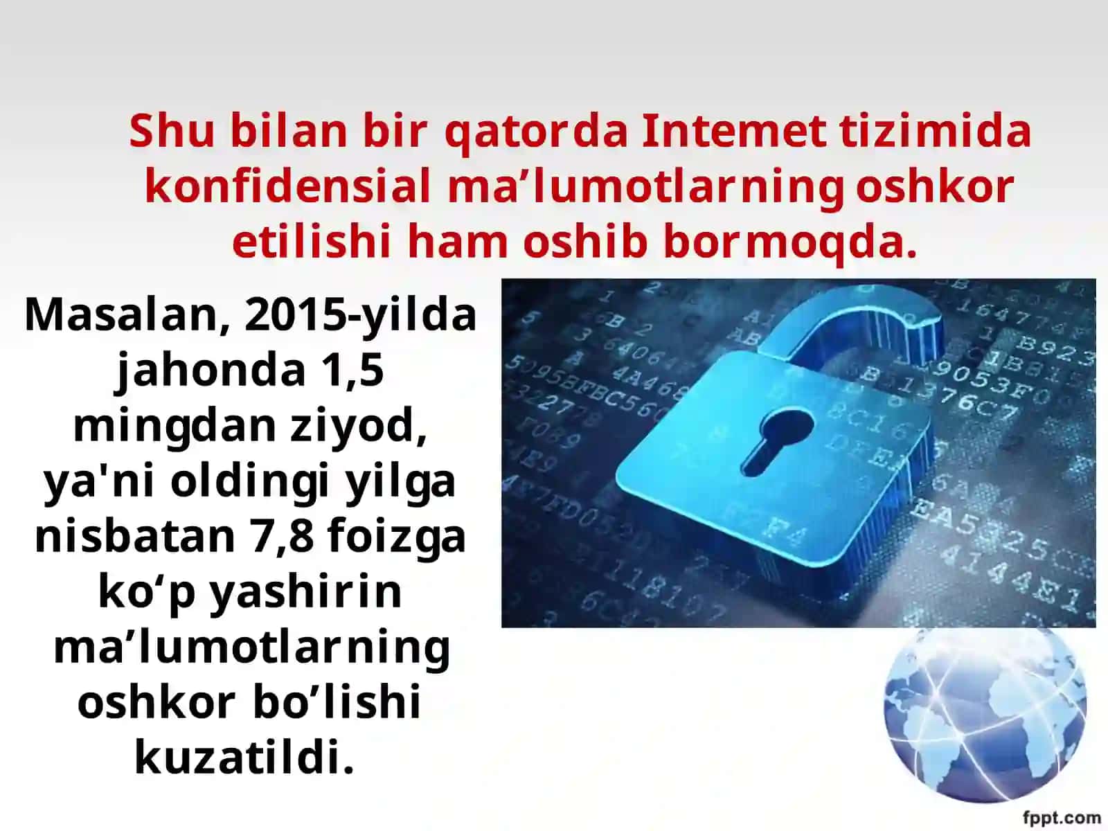 Axborot xavfsizligi tushunchasi va samaradorligi ko‘rsatkichlari 3