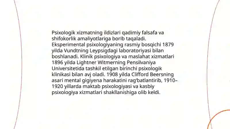 Psixologik xizmatni tashkil qilish tarixi 3