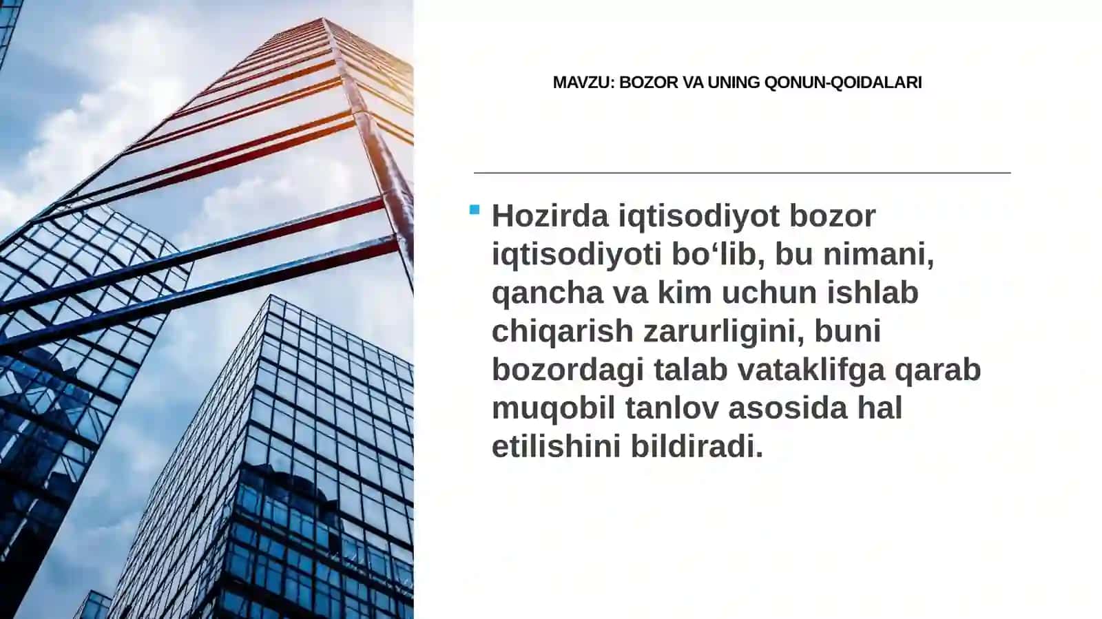 IQTISODIYOT FANIDAN PREZENTASIYALAR 3