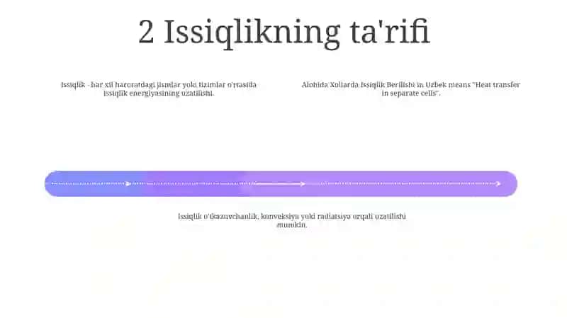 Issiqlik Berilishi 3