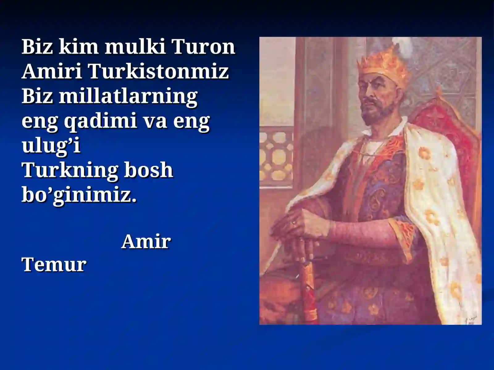 Amir Temurning shajarasi ajdodlari va avlodlari 3