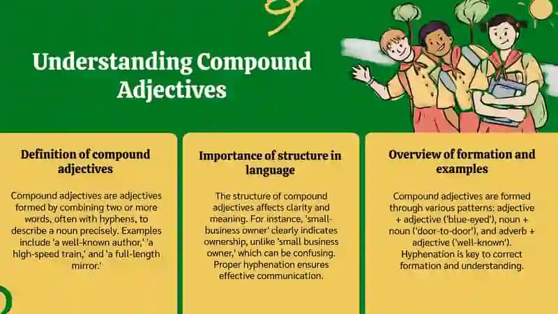 Compound adjectives 3