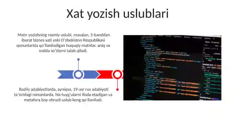 Matn uslublari va turlari 3