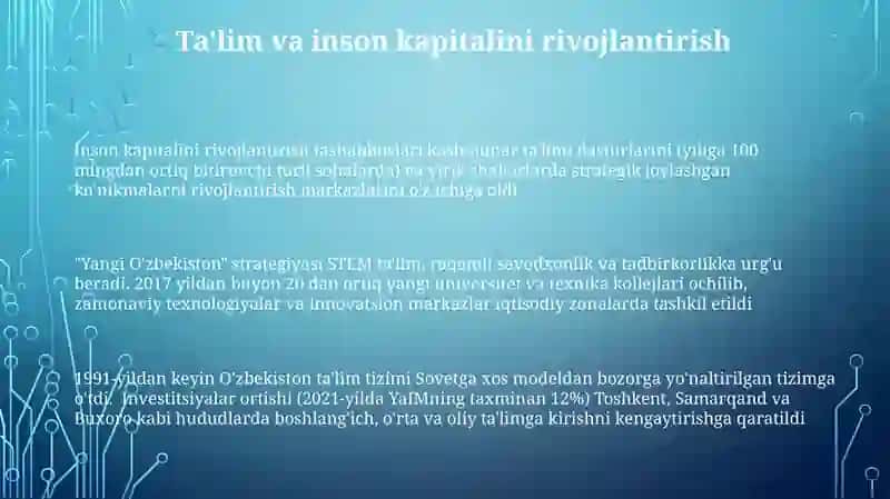 Ozbekistonning yangi tarixi 3