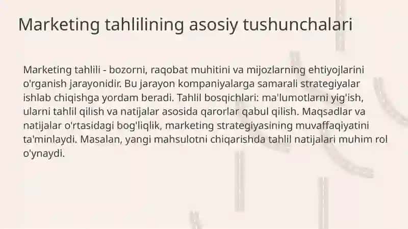 Marketing Tahlili 3