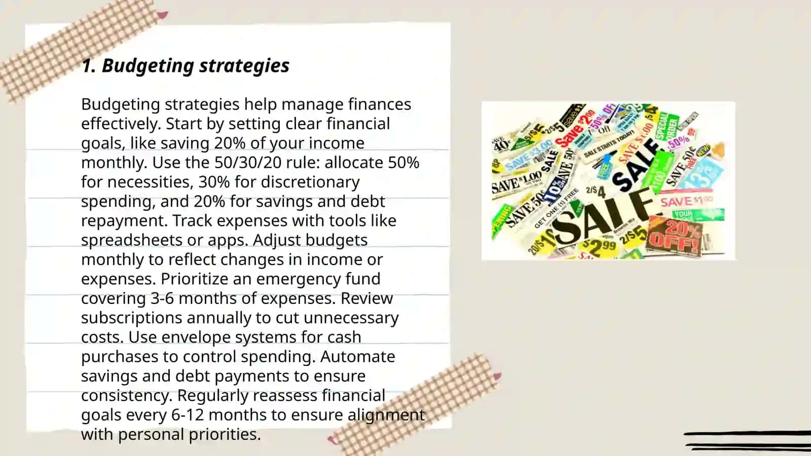 Money and shopping 3