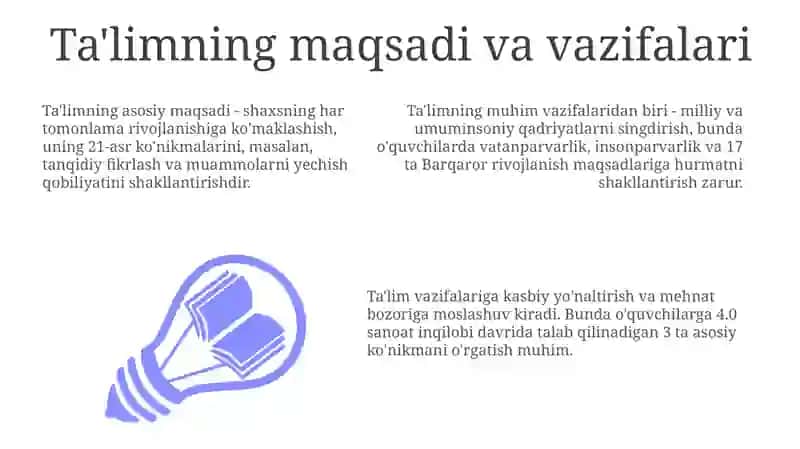 Tarbiyaning maqsadi va vazifalari 3