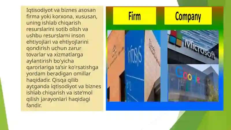 Iqtisodiyot va biznes 3