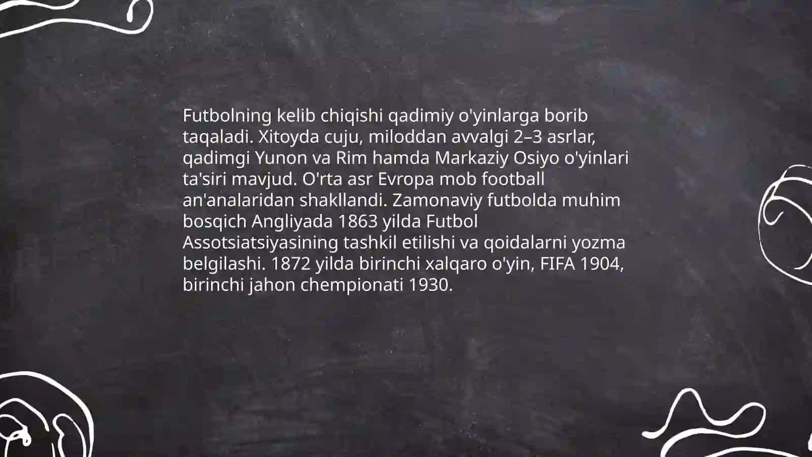 Futbolning kelib chiqishi va tarixiy ildizlari 3