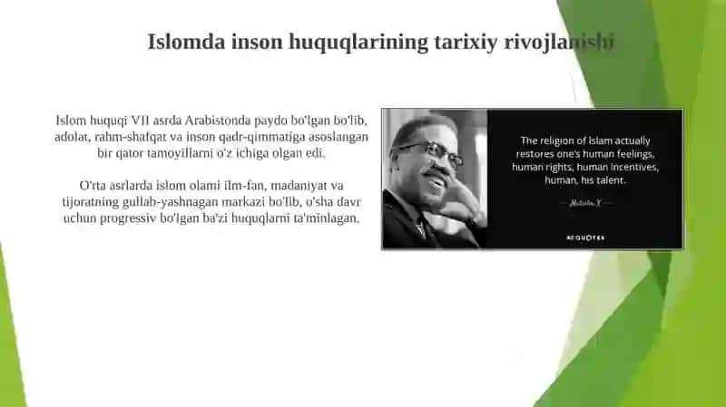 Islomda inson huquqlari 3