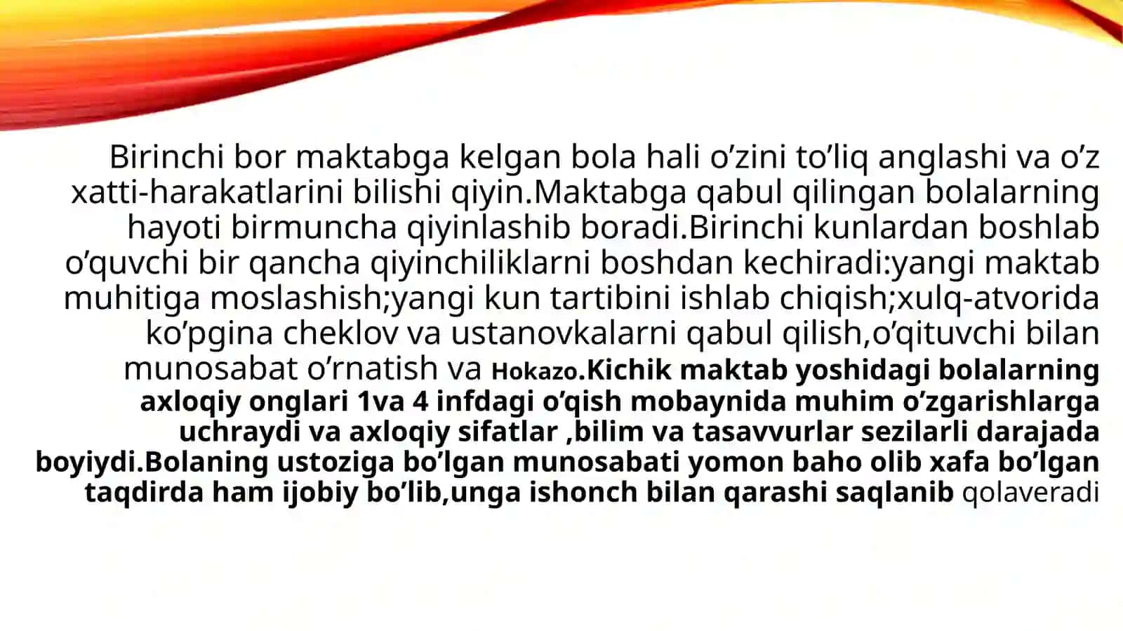 Kichik maktab yoshi davrida psixik rivojlanishning umumiy tavsifi 3