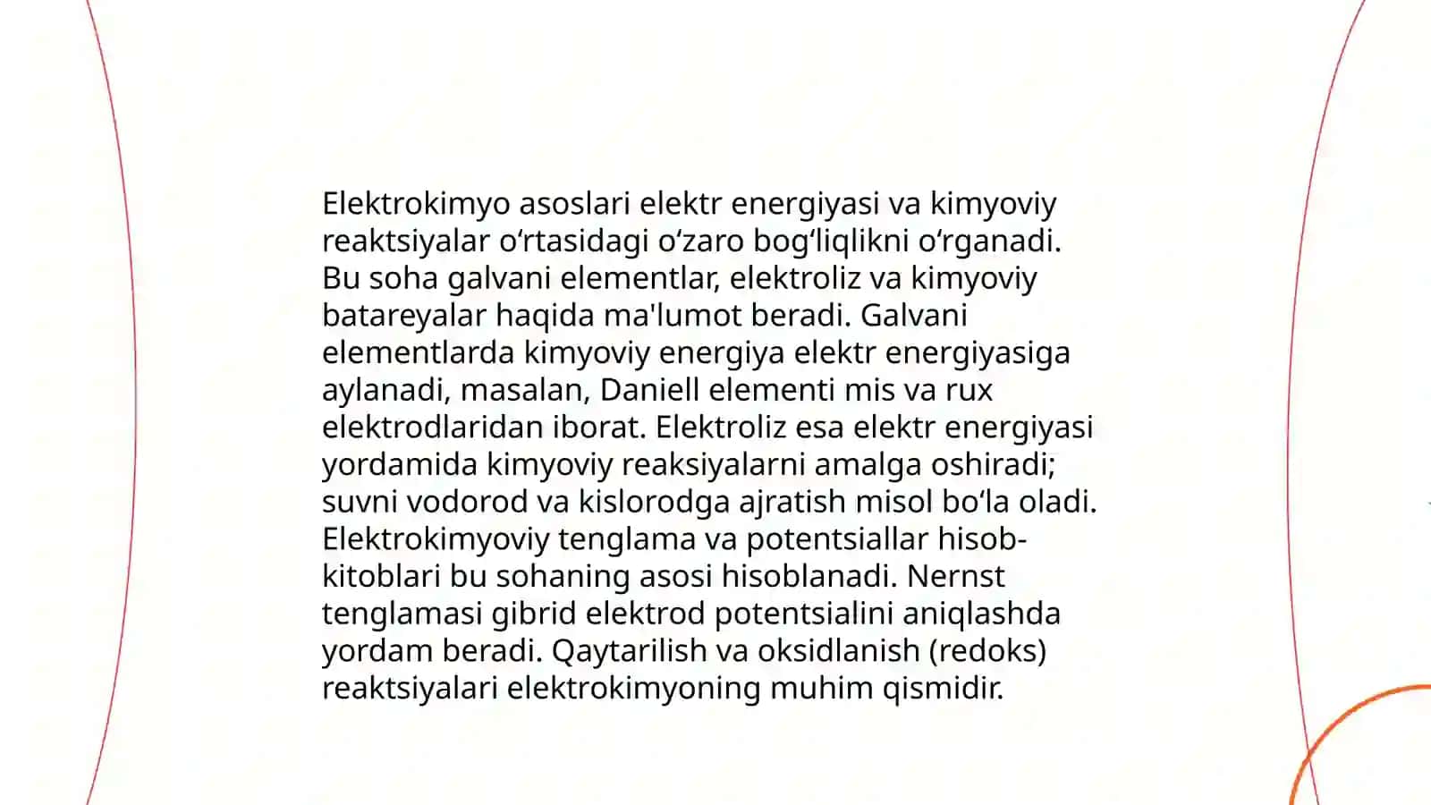 Xlor va natriy ishqorining elektrokimyoviy ishlab chiqarish 3