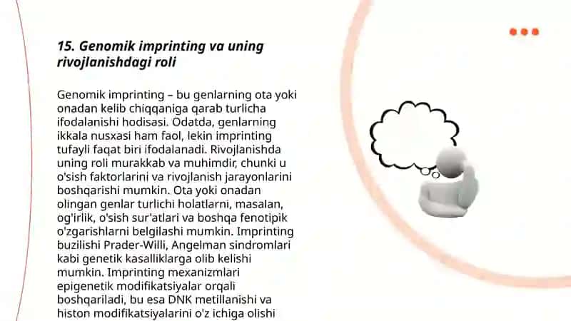 Tish rivojlanishi va oʻsishida genetik omillar 3