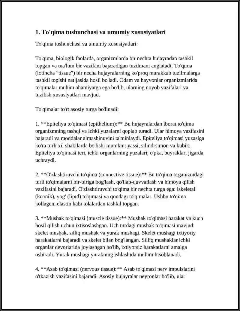 TO‘QIMA HAQIDA TUSHUNCHA.TUZILISH TURLARI 3
