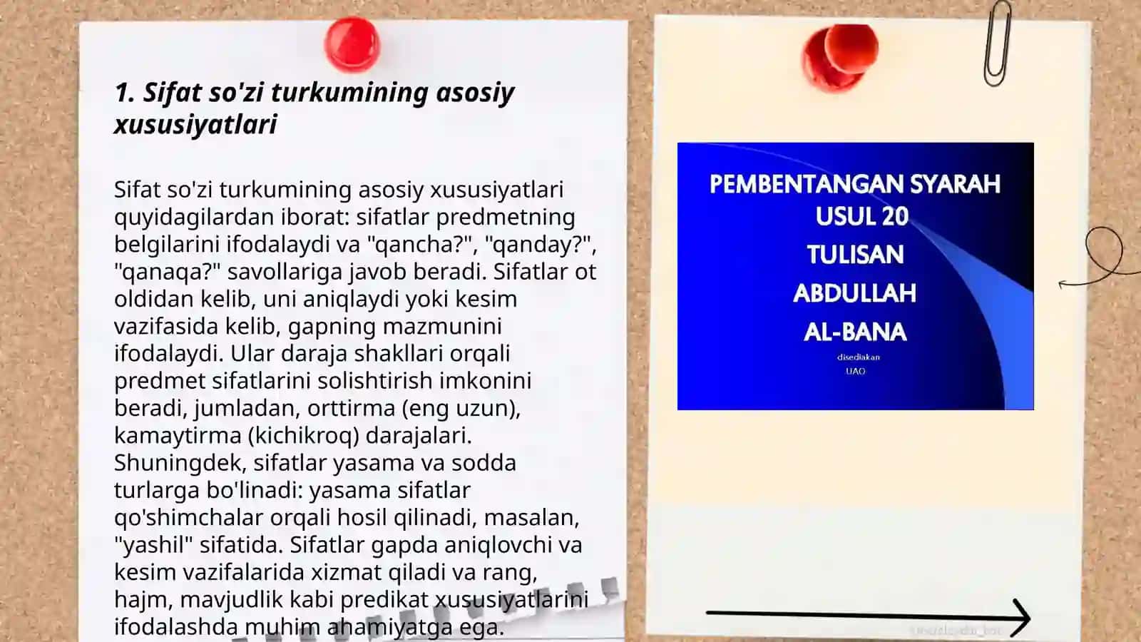 Sifat soʻz turkumini oʻrganishda interfaol usullardan foydalanish 3