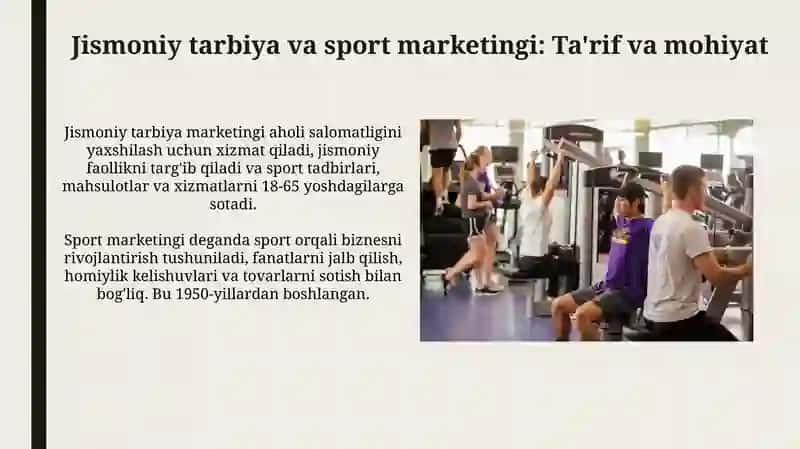Jismoniy tarbiya va sport marketingi 3