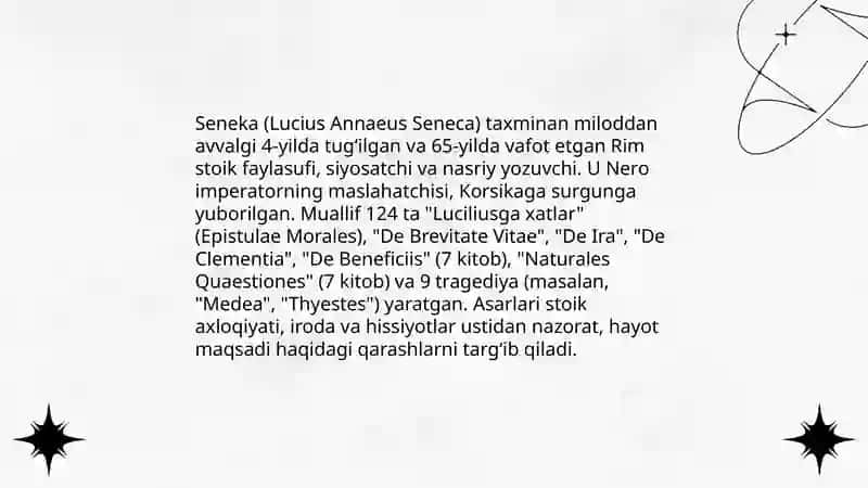 Qadimgi Rim faylasuflari,yozuvchilari va shifokorlari Mamasoliyeva Shaxzoda 3