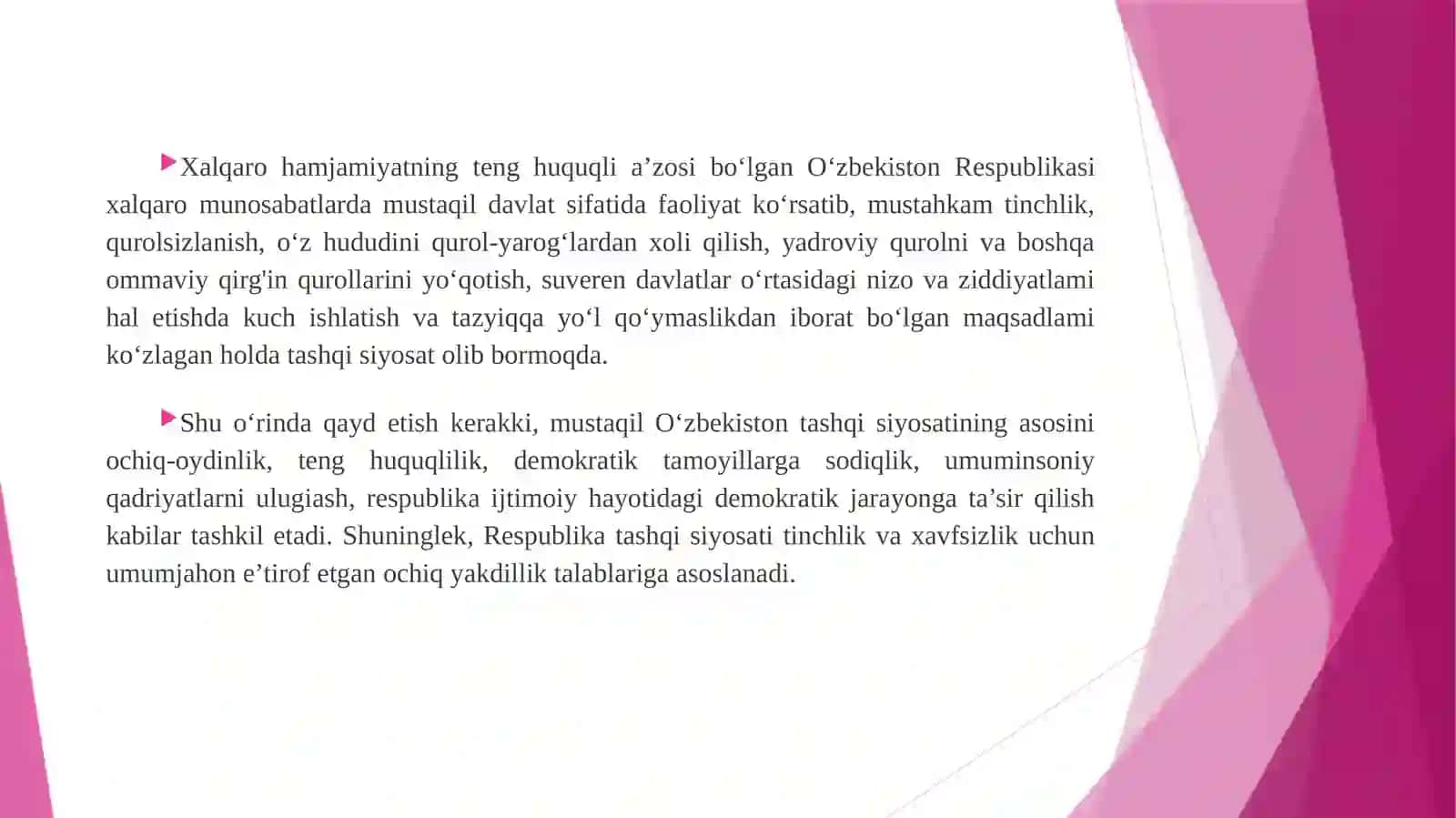 Yangi O‘zbekiston ijtimoiy-siyosiy, iqtisodiy va madaniy hayotida ro‘y berayotgan o‘zgarishlarning xalqaro reyting va indekslarda aks etishi 3