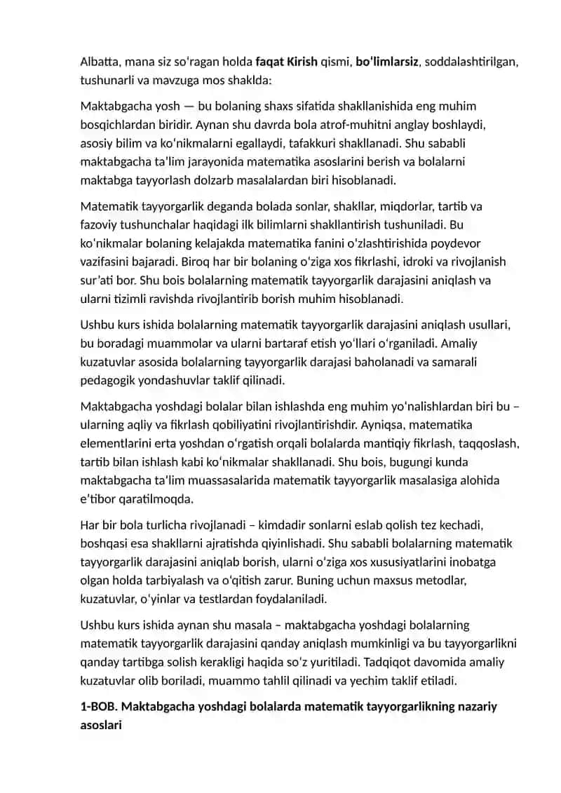 Matematik Tayyorgarlik 3