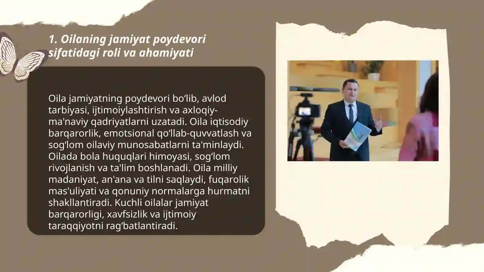 Oilaning jamiyat poydevori sifatidagi roli va ahamiyati 3