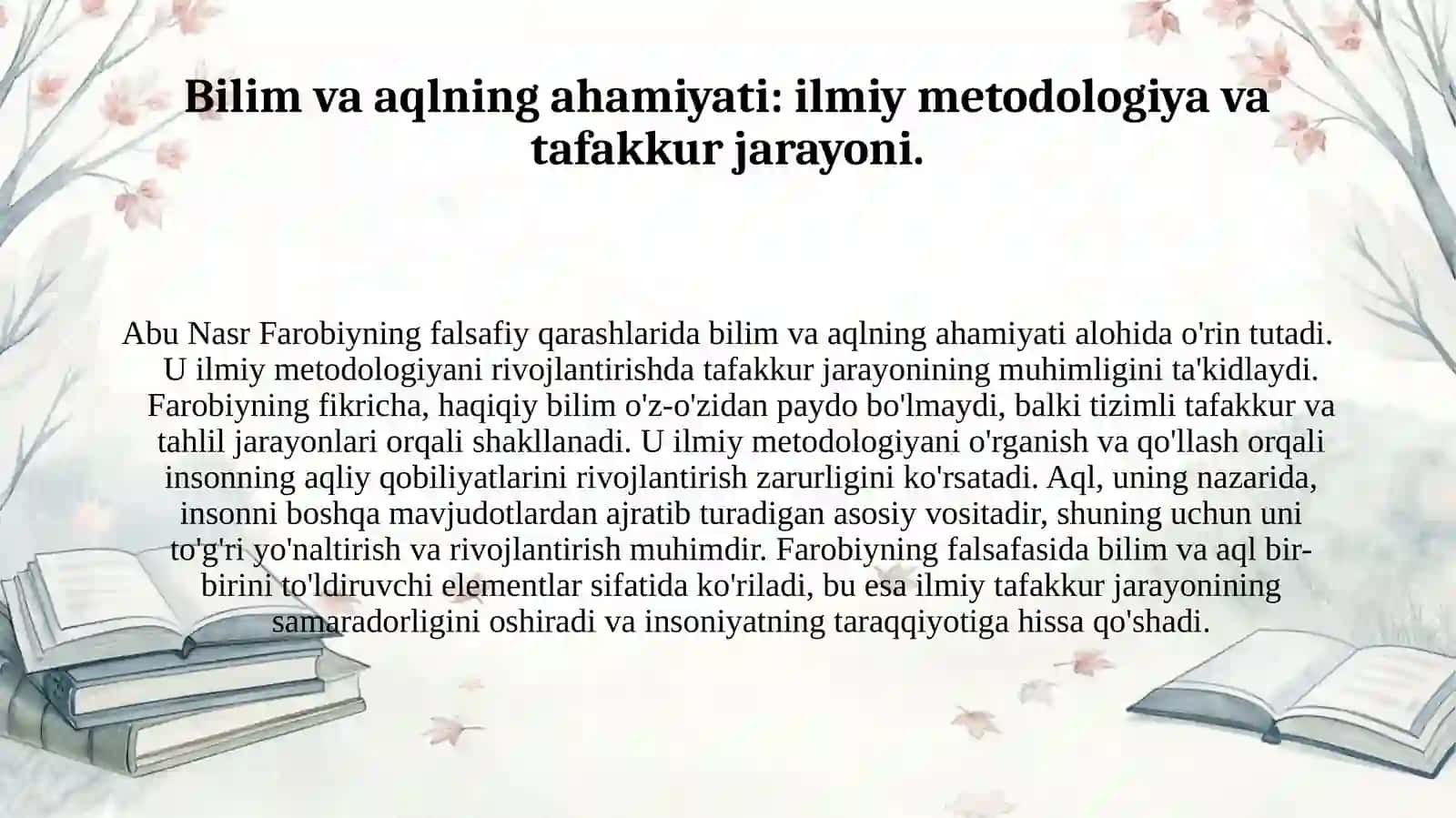 Abu Nasr Farobiyning falsafiy qarashlari 3