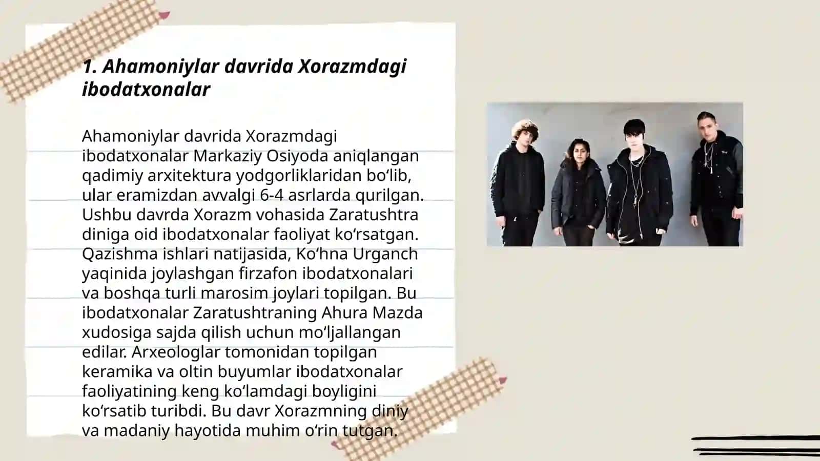 Ahamoniylar davrida Xorazm memoriy obidalari 3