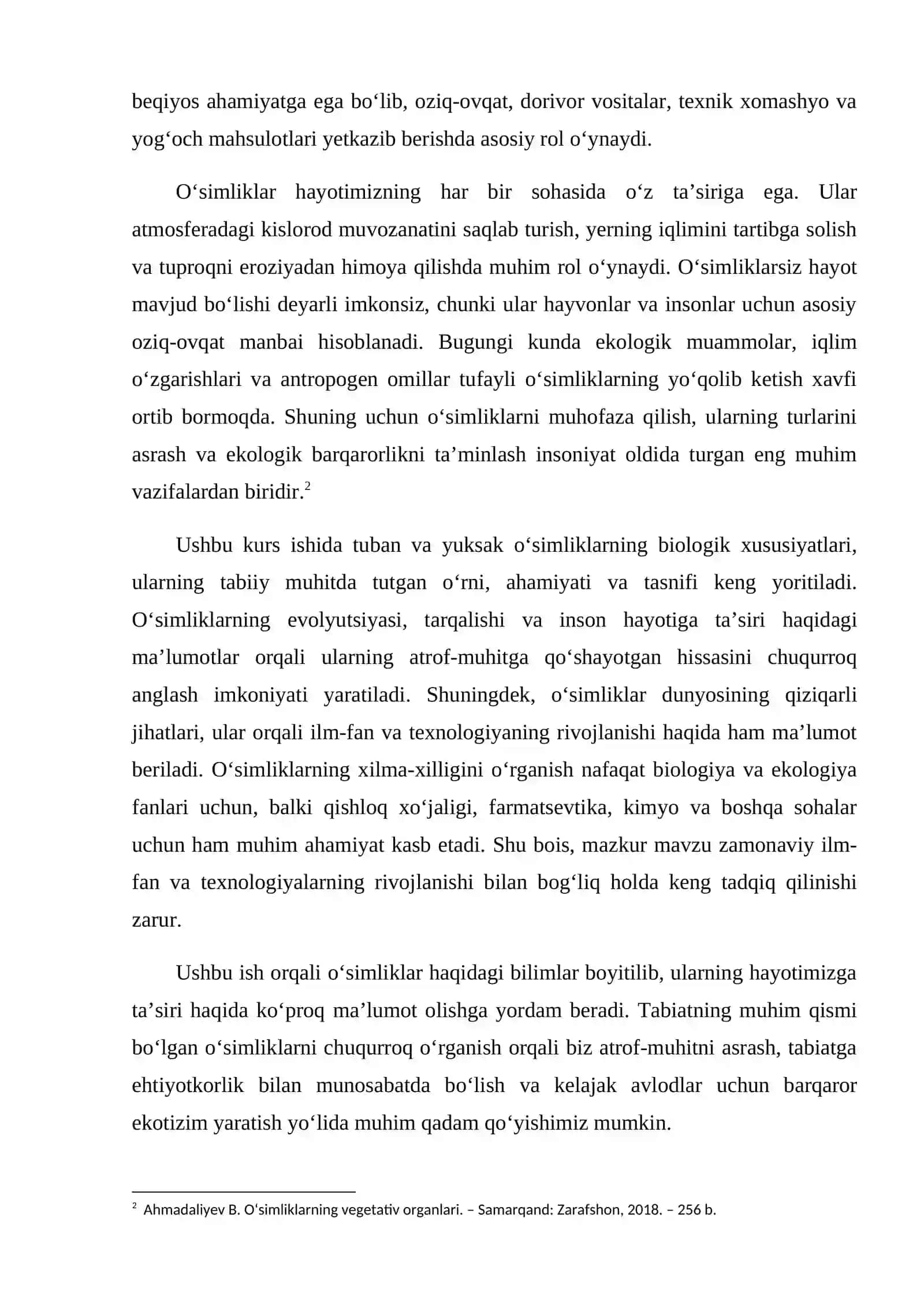 Tuban va Yuksak osimliklar 3