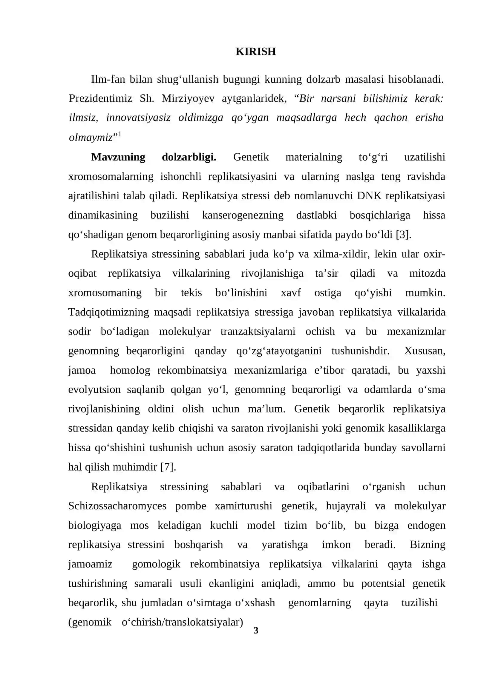 KURS ISHI Genetik axborot uzatishlarini kuzatish 3