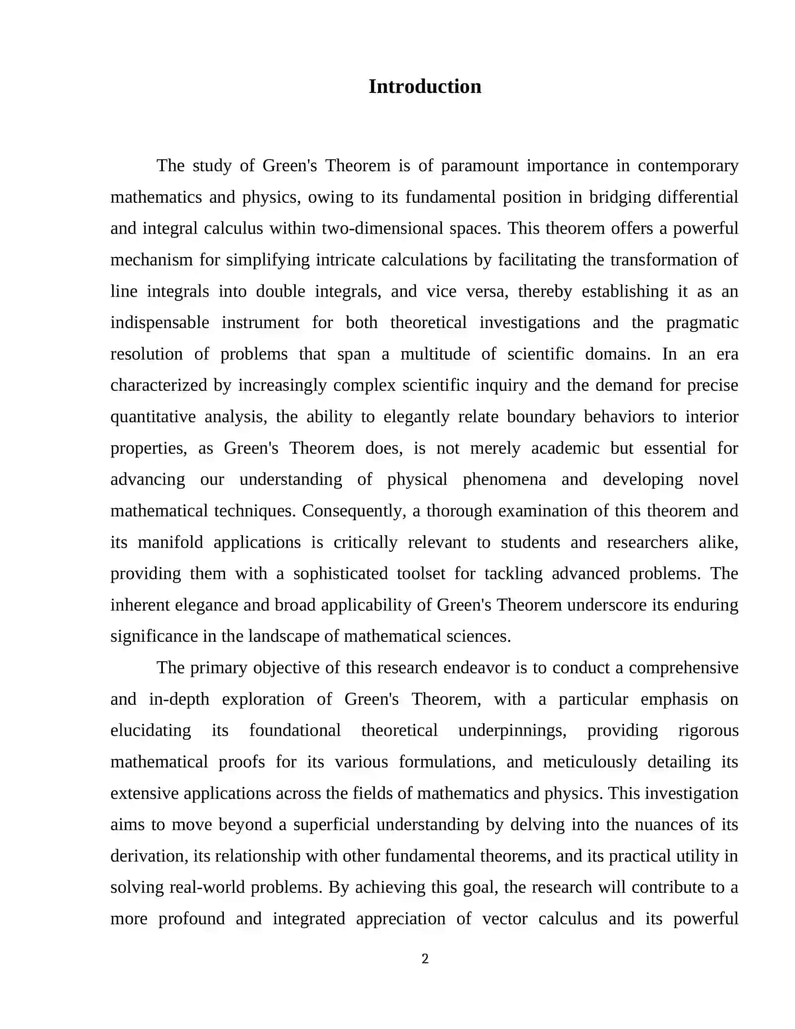 Green's formula and its applications 3