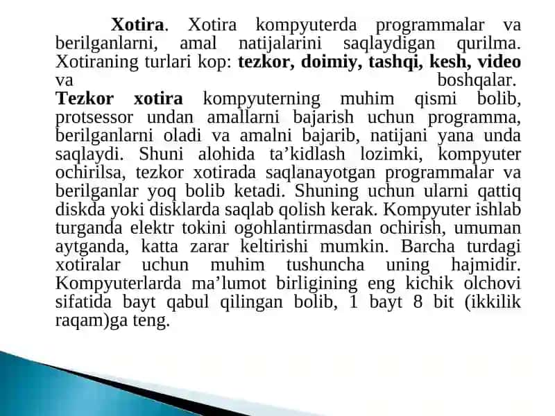 Xotira 3